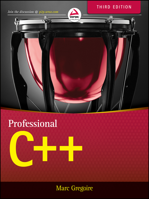 Title details for Professional C++ by Marc Gregoire - Available